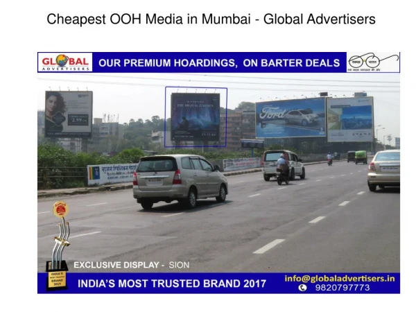Cheapest OOH Media in Mumbai - Global Advertisers