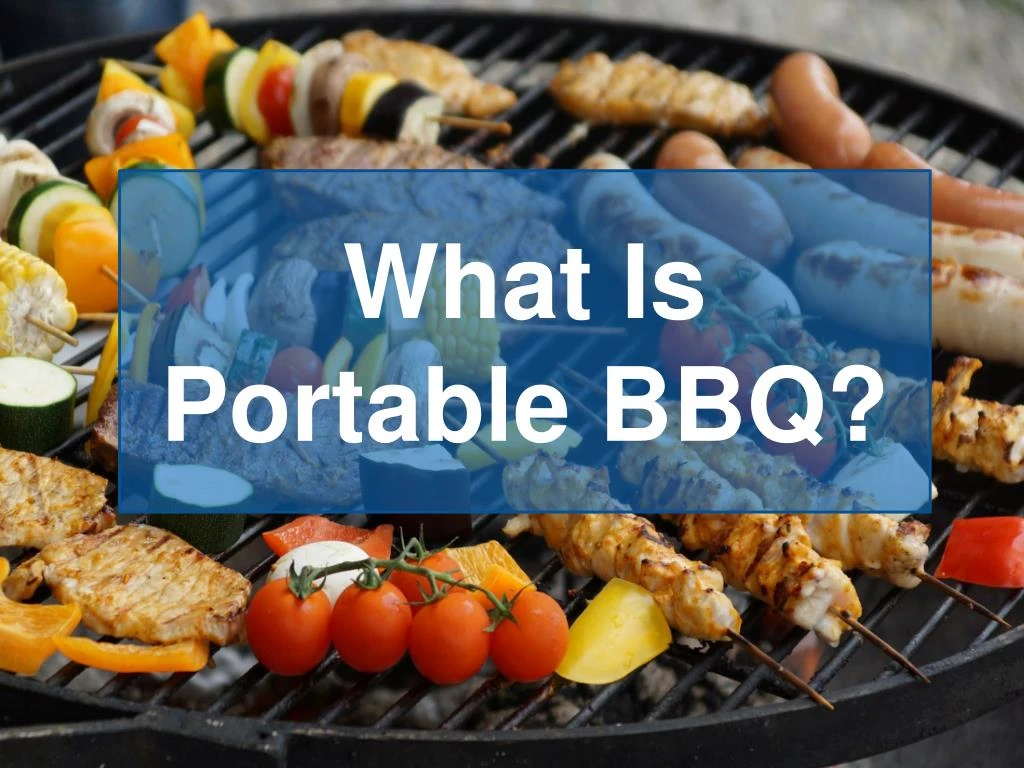 what is portable bbq