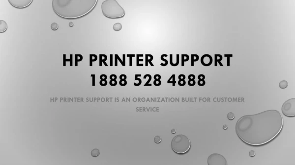 HP Printer Support - HP Support Number