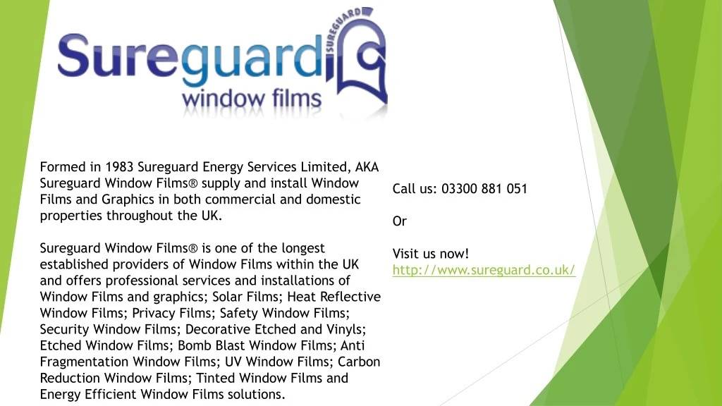 formed in 1983 sureguard energy services limited