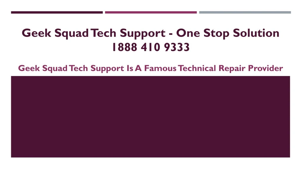 geek squad tech support one stop solution 1888