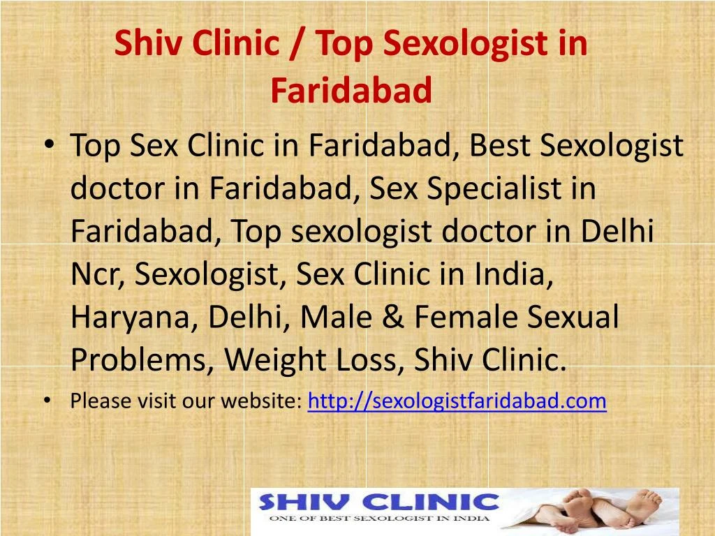 shiv clinic top sexologist in faridabad