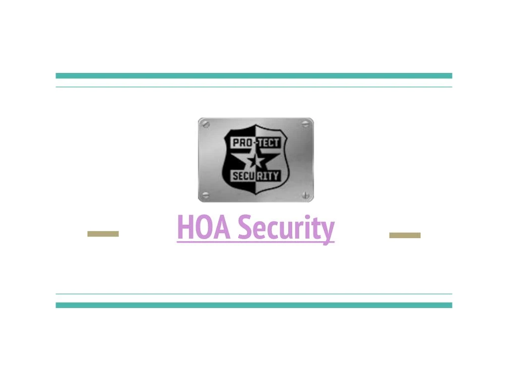 hoa security