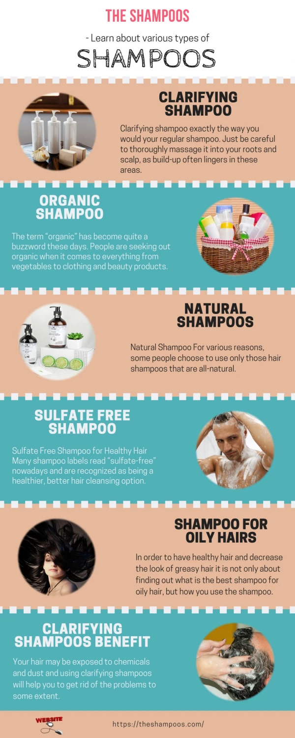 Shampoos for Hair care