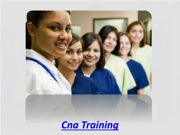 CNA Training