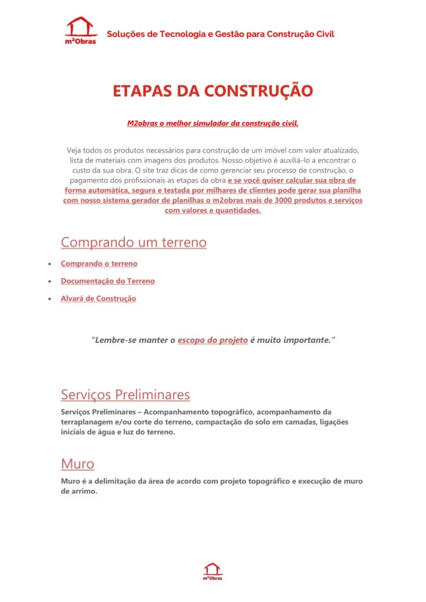 Calcular obra