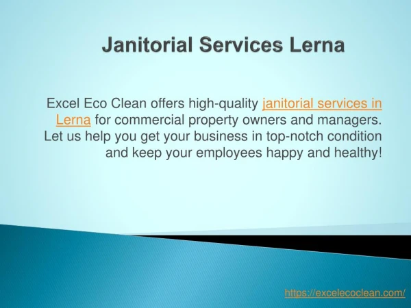 Janitorial Services Lerna