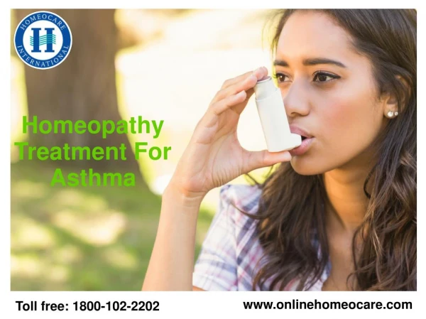Best Homeopathy Treatment For Asthma