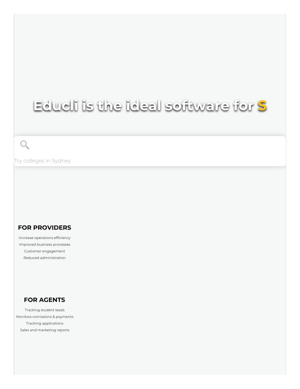 educli is the ideal software for s