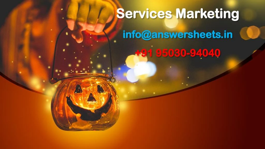 services marketing info@answersheets in 91 95030 94040