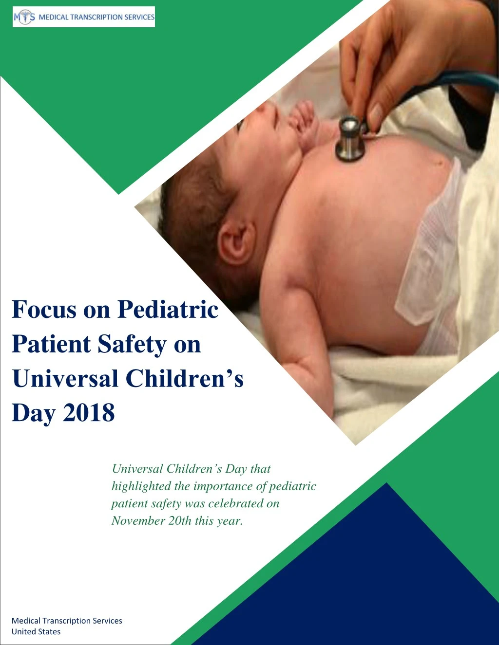 focus on pediatric patient safety on universal