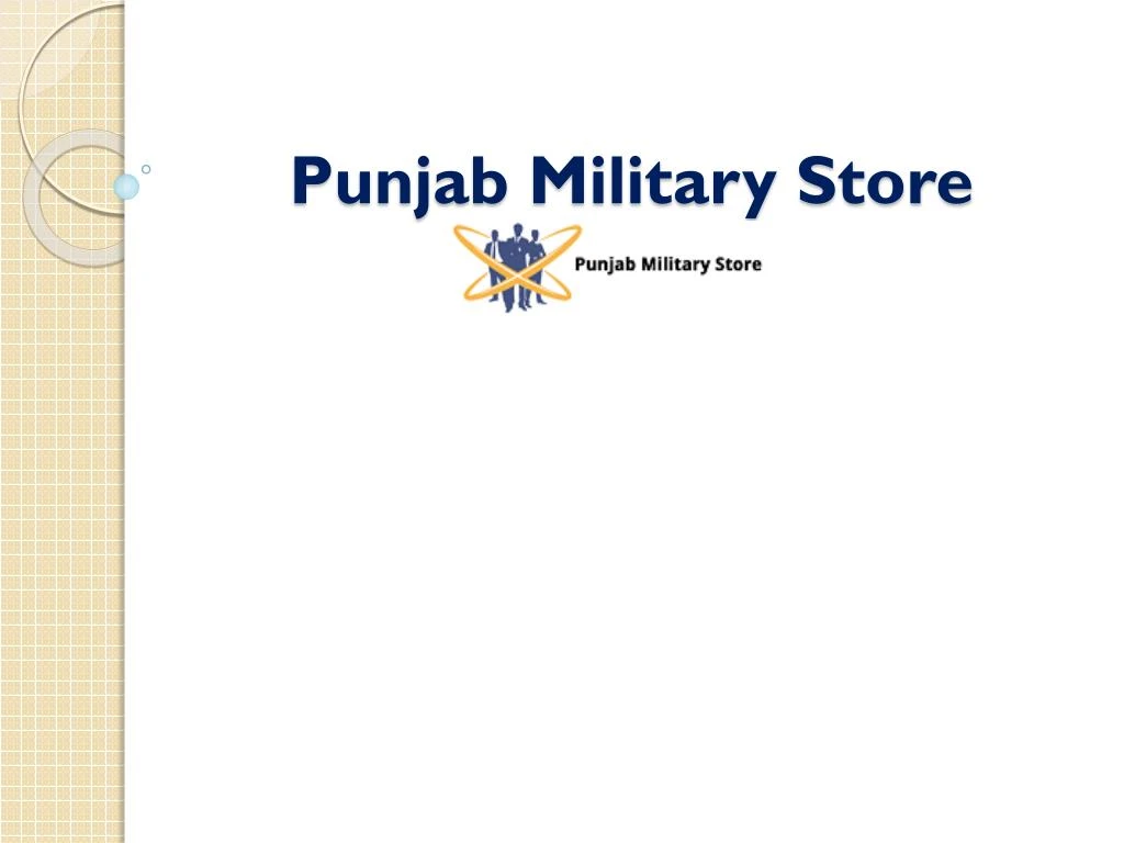 punjab military store