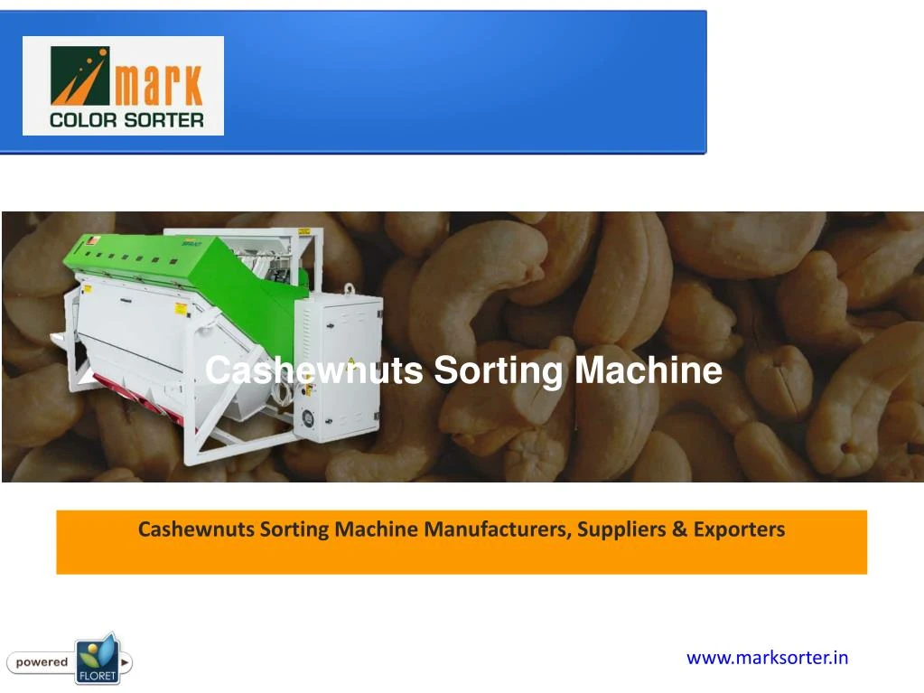 cashewnuts sorting machine