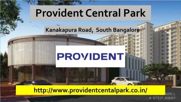 2 BHK Apartments Provident Central Park