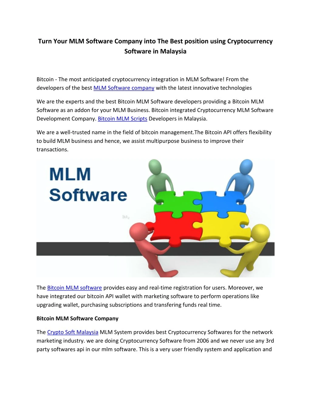 turn your mlm software company into the best