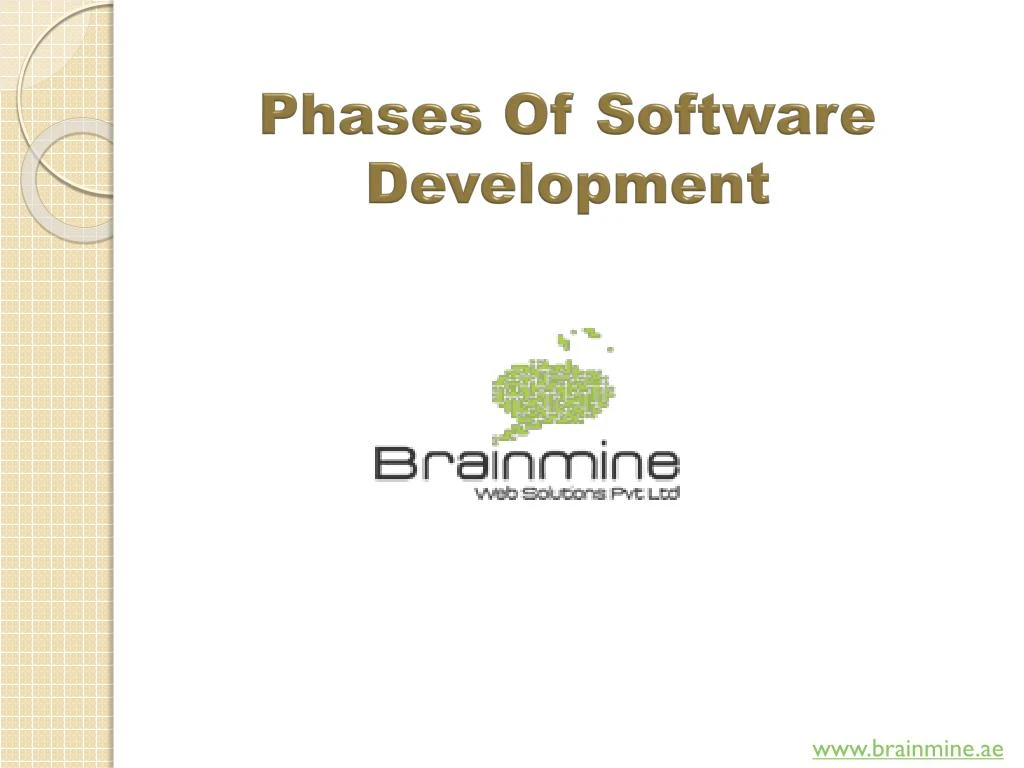 phases of software development