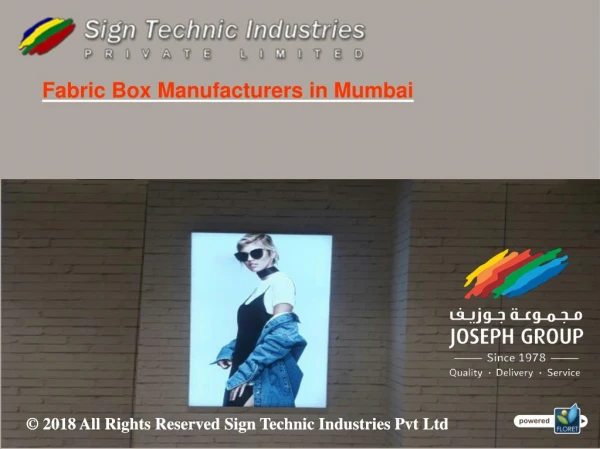 Fabric Box Manufacturers in Mumbai