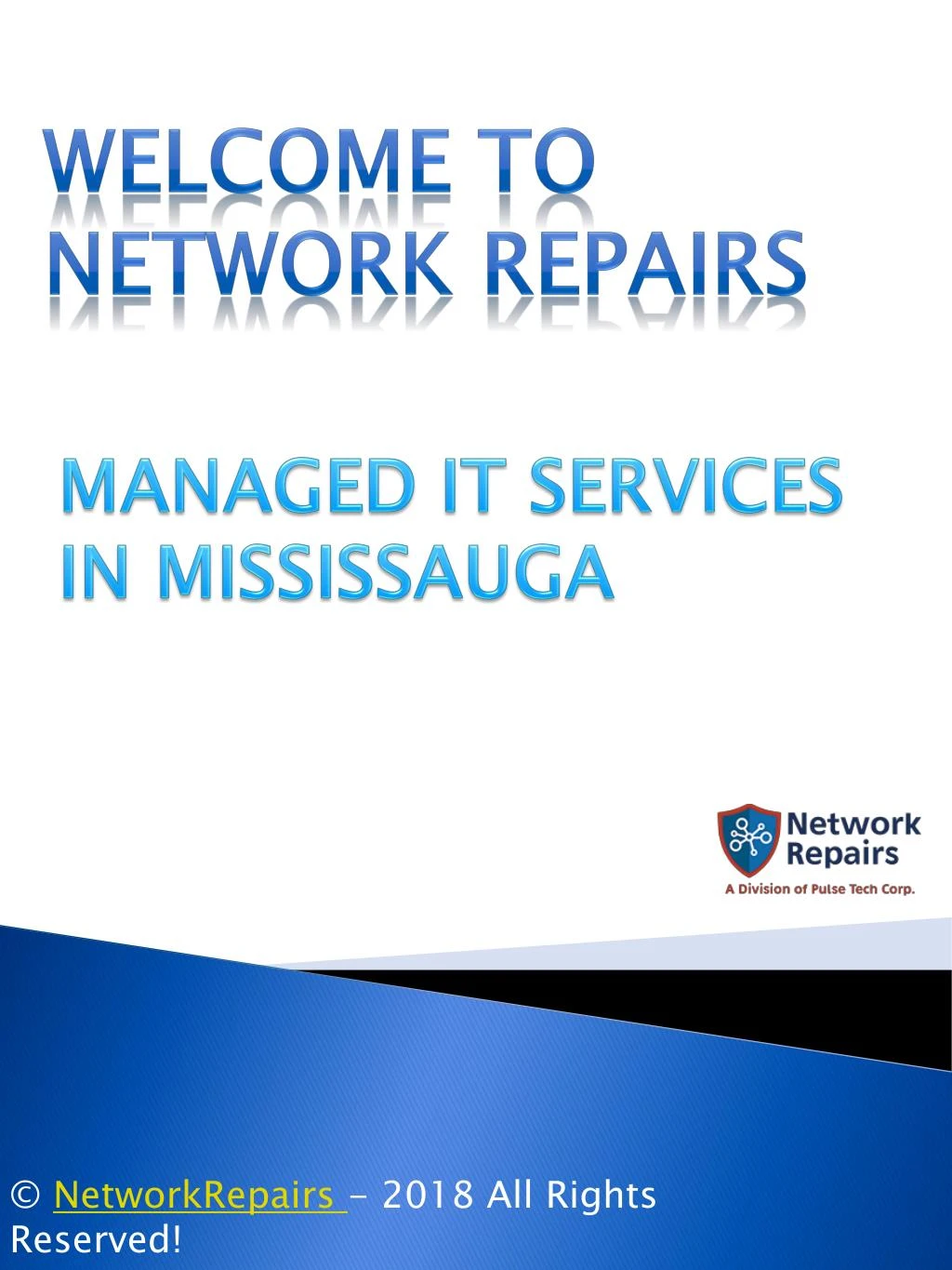 welcome to network repairs