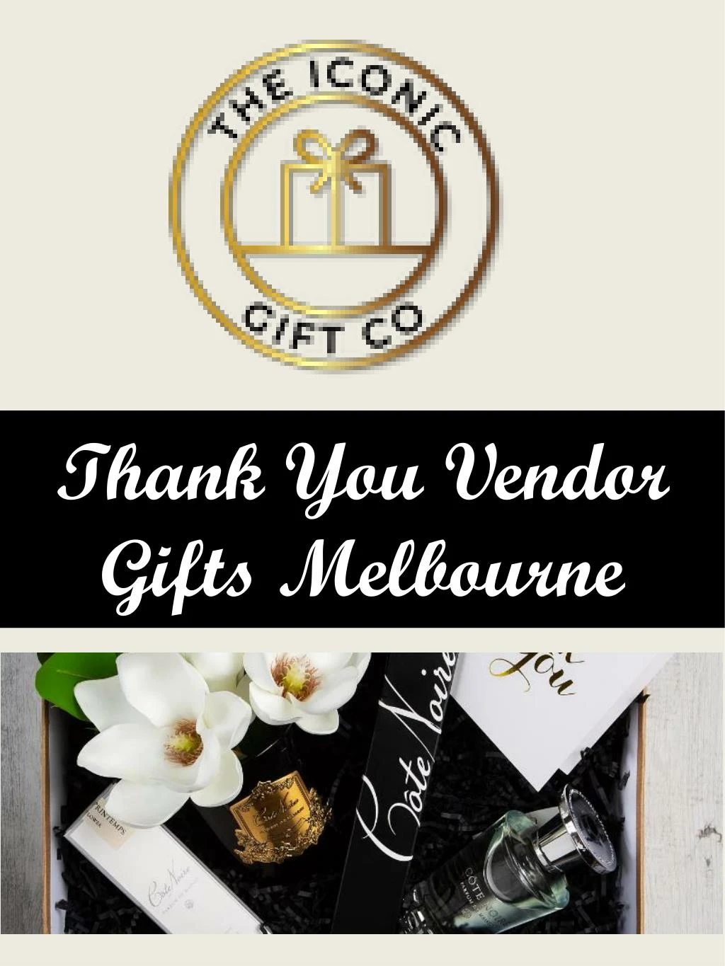 thank you vendor gifts melbourne