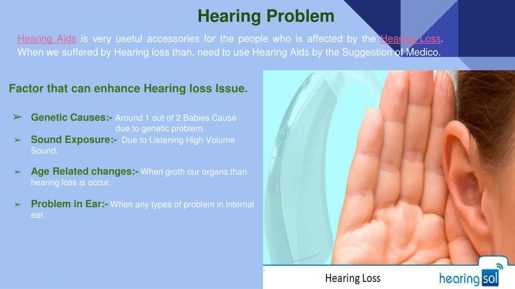 hearing problem