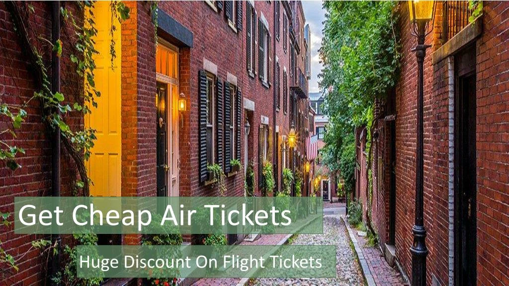 get cheap air tickets