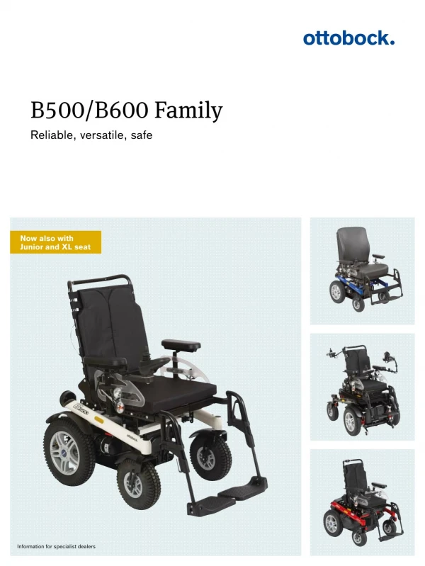 Automatic Wheelchair | Electric Wheelchair | Power chair - Ottobock India