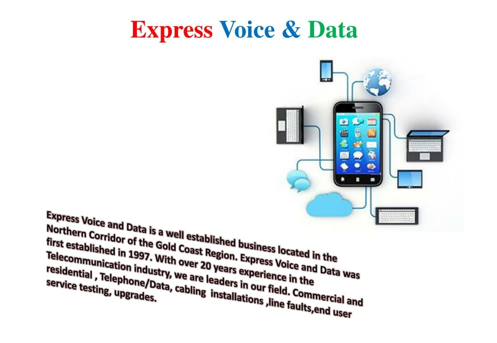 express voice data