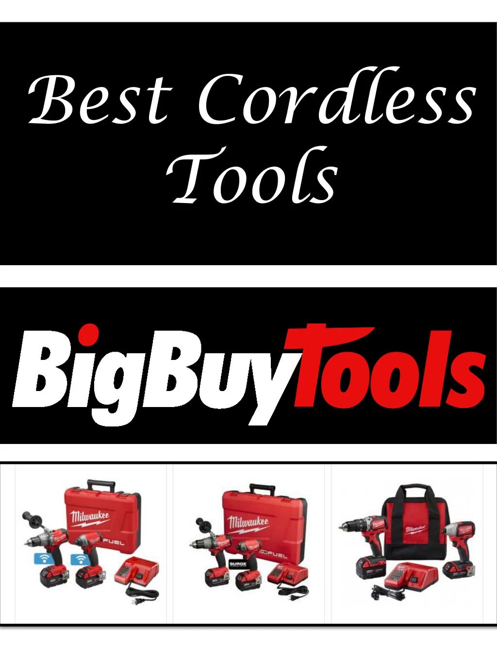best cordless tools