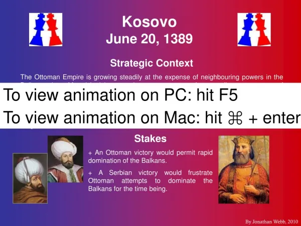 Kosovo June 20, 1389