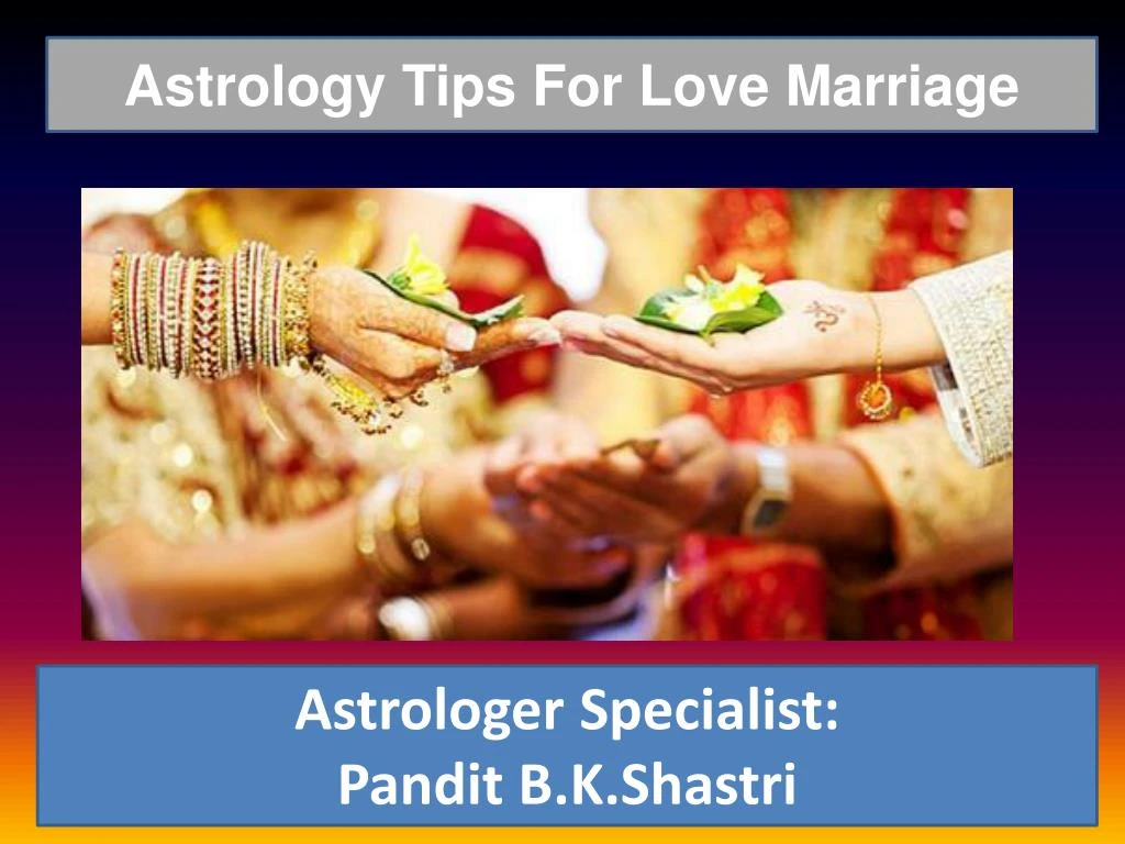 astrology tips for love marriage
