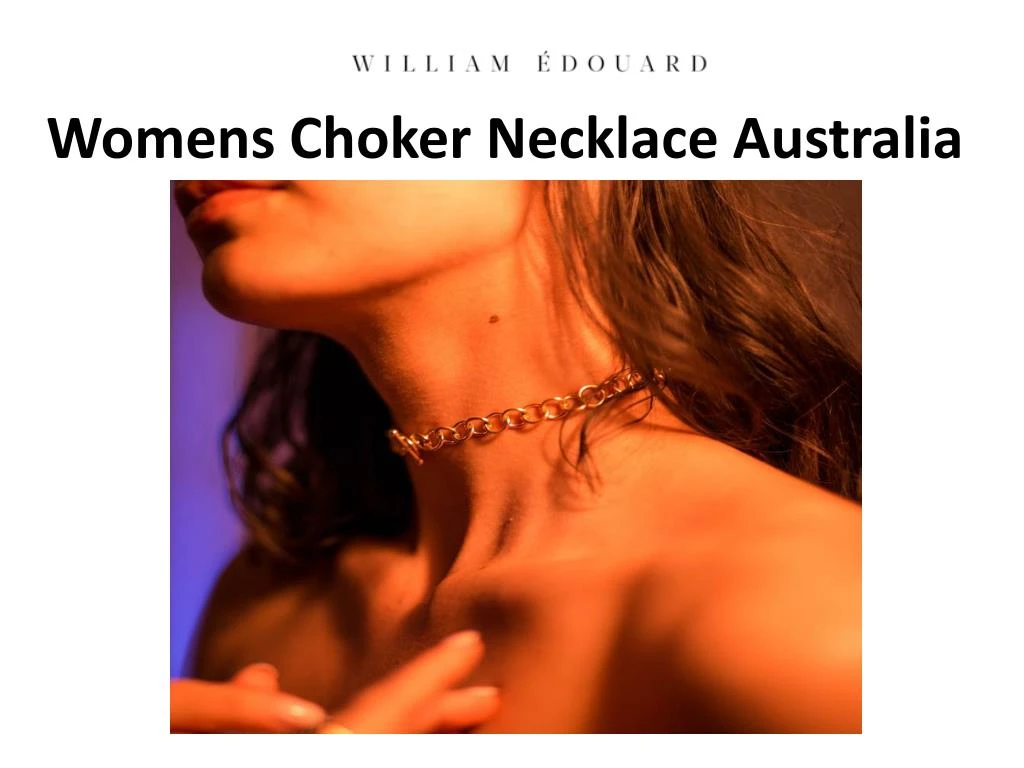 womens choker necklace australia