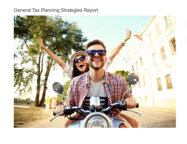 General Tax Planning Strategies Report | Success Accounting Group