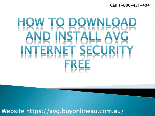 How to Download and Install AVG Internet Security Free?