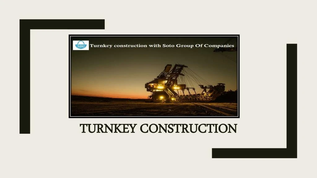 turnkey construction