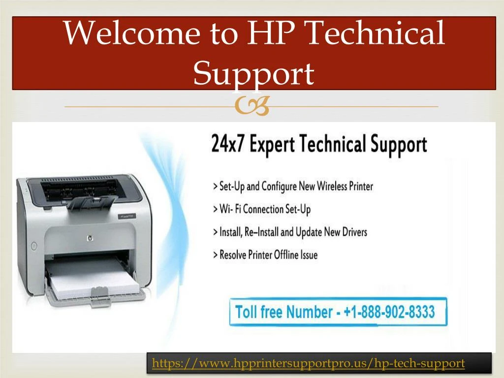 welcome to hp technical support