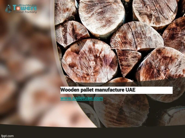 Wooden pallet manufacture UAE