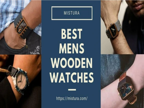 Best Mens Wooden watches - Mistura