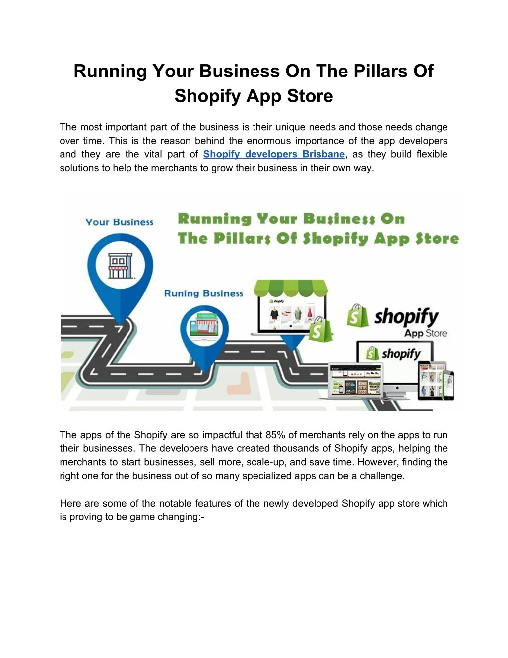 running your business on the pillars of shopify