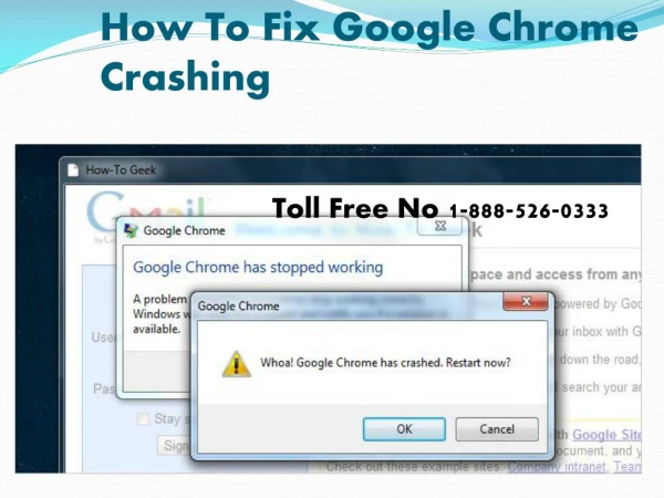 How to fix Google chrome crashing issue