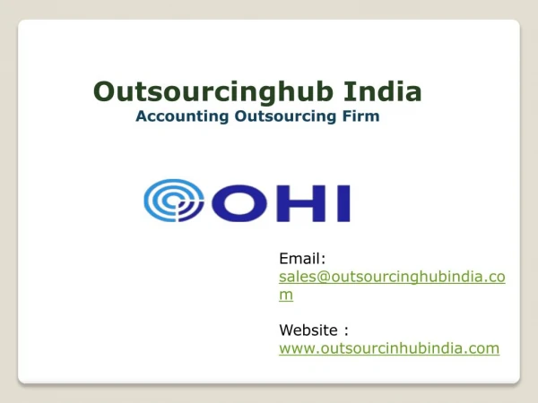 Accounting Outsourcing and Bookkeeping Services for Real Estate Accounting