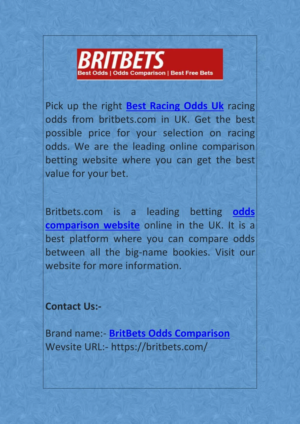 pick up the right best racing odds uk racing odds