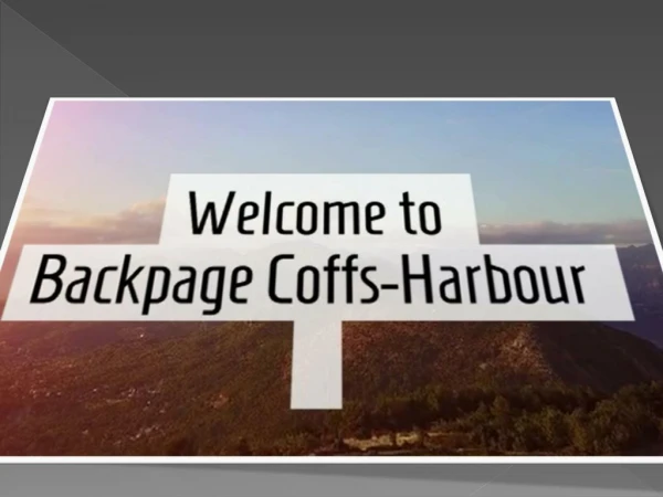 Backpage Coffs-Harbour the best classified site!!!