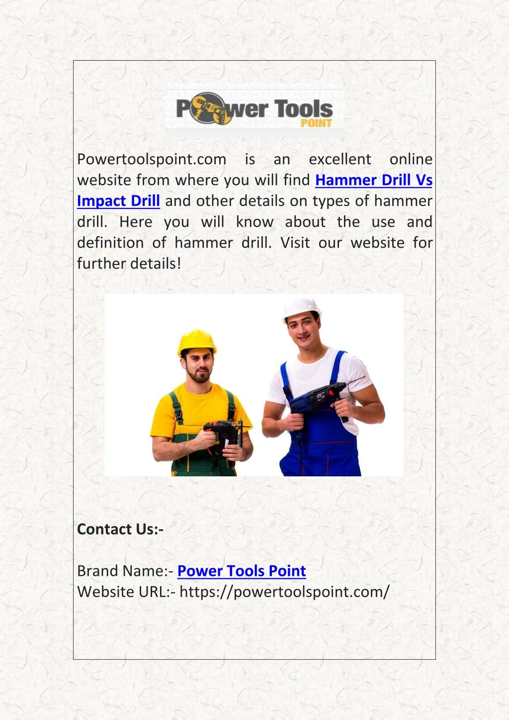 powertoolspoint com website from where you will