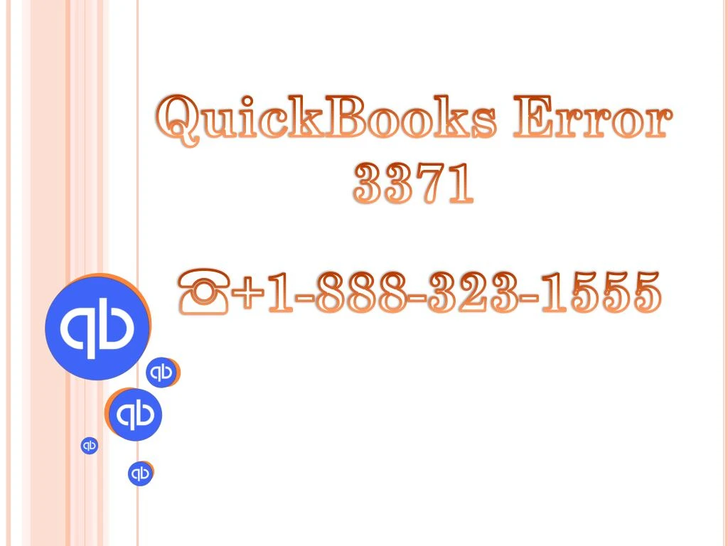 quickbooks error 3371