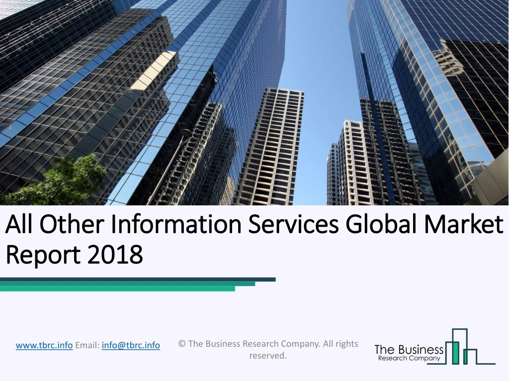 all all other information services global market