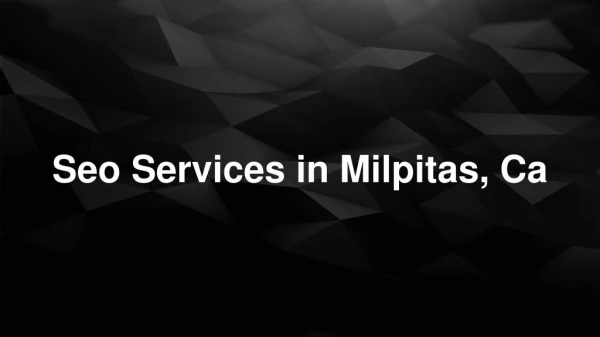 SEO Services Milpitas