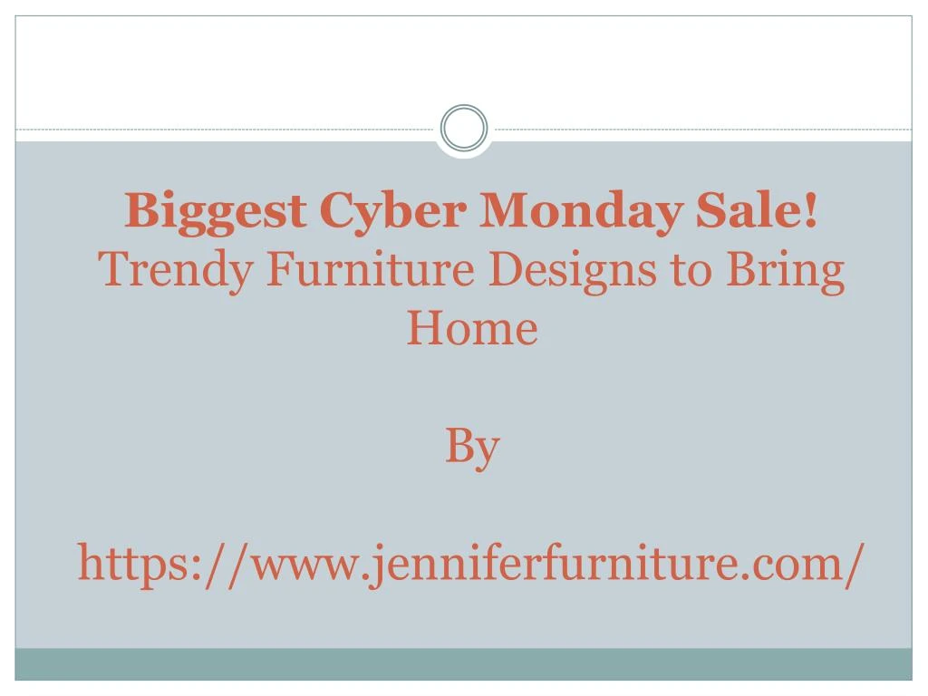 biggest cyber monday sale trendy furniture