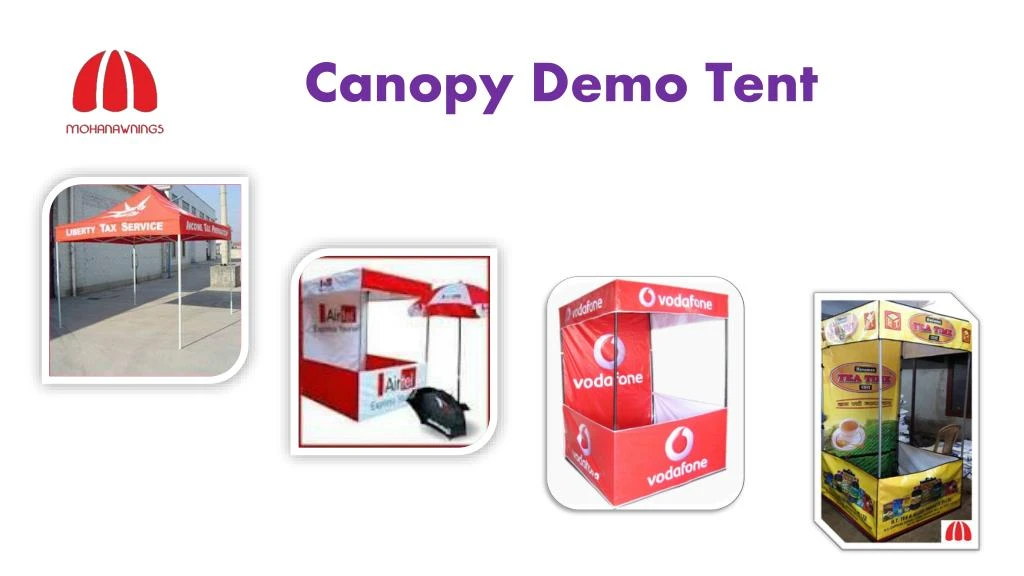 canopy demo tent