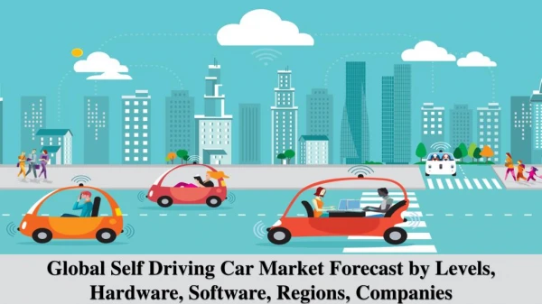 Global Self Driving Car Market to Show the Growth Factor 2030