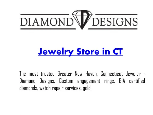 Jewelry Store West Haven CT